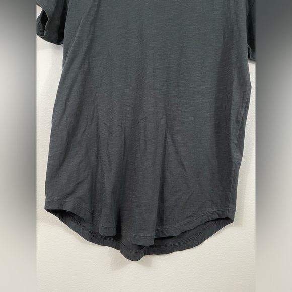Madewell Black Plain Cotton Women's  T-Shirt Career Summer Size M - Picture 4 of 10